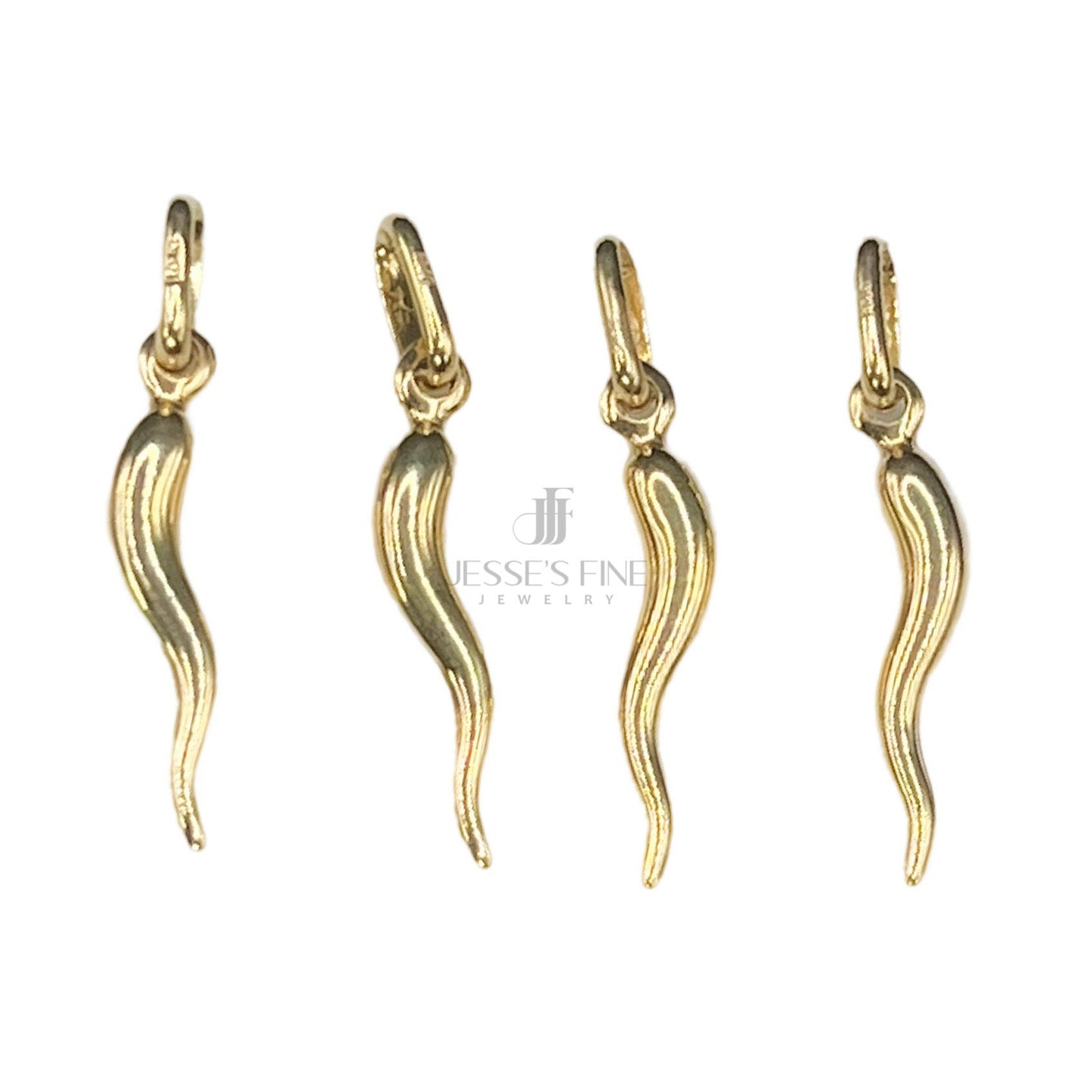 Italian cornilcello dainty 10k horn good luck charm dainty pepper gold italian horn good luck gifts for him malocchio cornicello for kid
