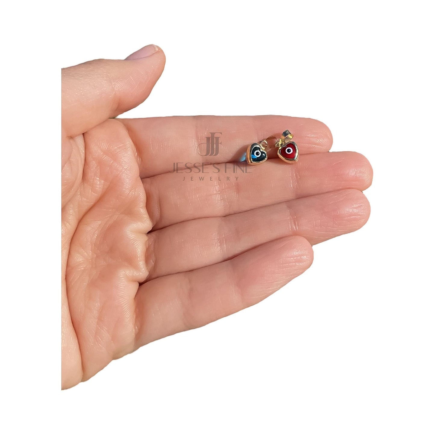 small heart evil eye pendant turquoise real 10k gold evil eye heart shaped charm pendant gift for hernprotection evil eye charm amulet eye