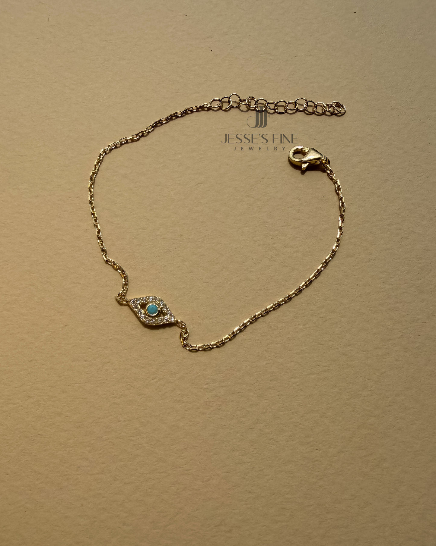 Turquoise evil eye bracelet for women dainty evil eye bracelet gold protection jewelry gift golf evil eye bracelet with turquoise CZ