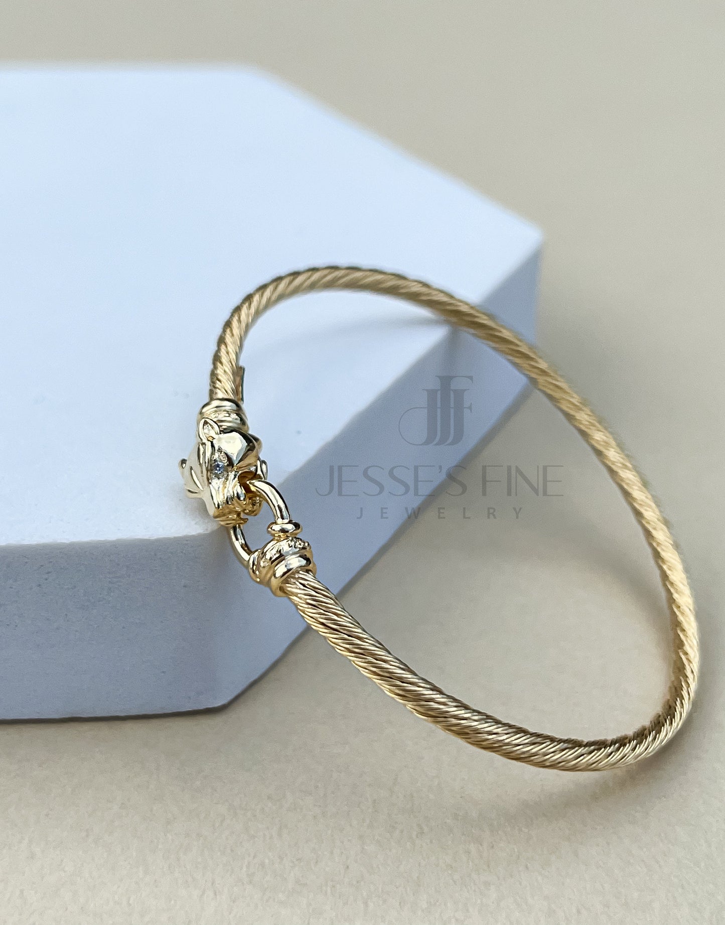 Silver Panther rope detail bangle bracelet gold and silver jaguar cuff gift for her panther cuff bangle gift for her jaguar dainty bracelet
