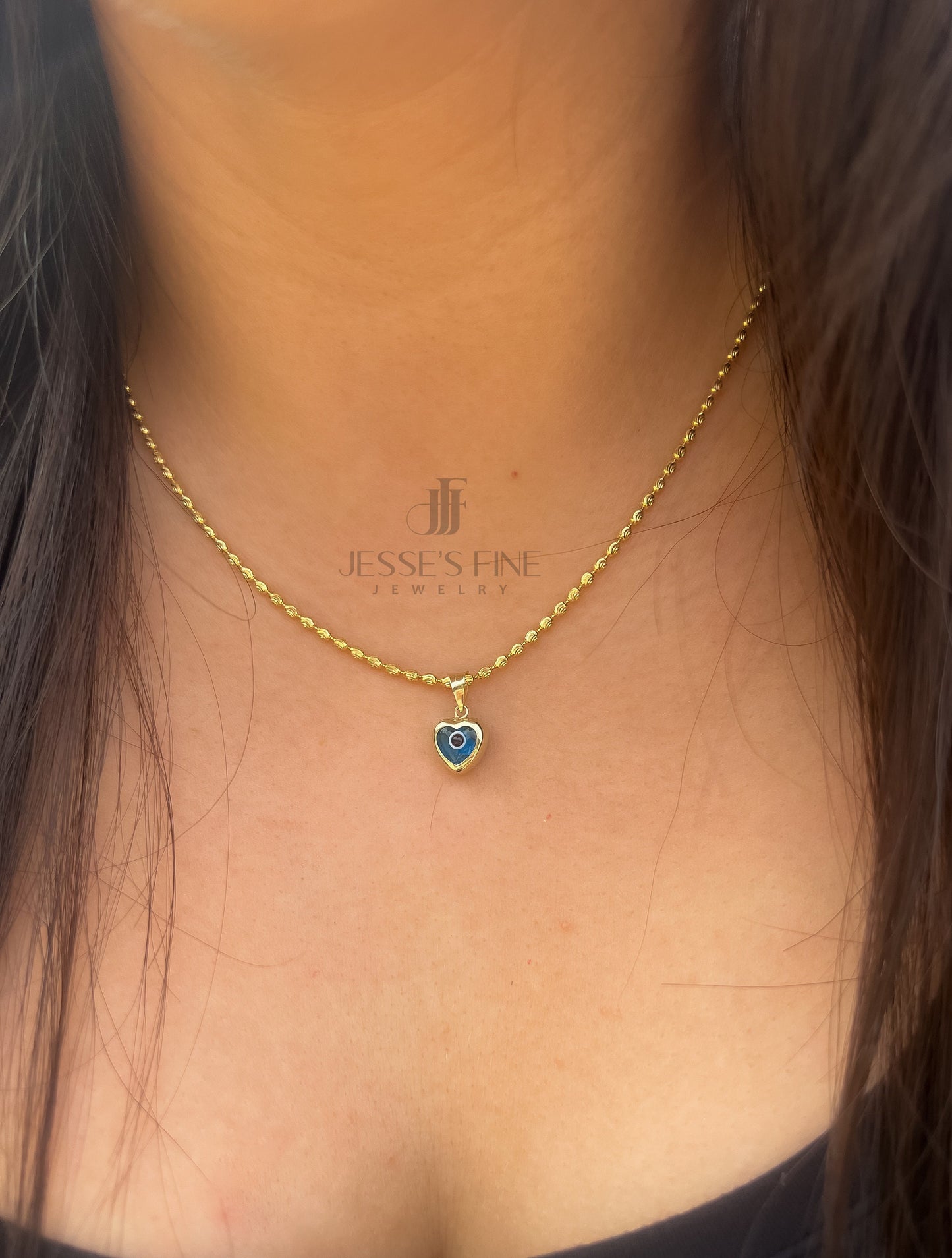 Heart evil eye pendant turquoise real 14k gold evil eye heart shaped charm pendant gift for friend protection evil eye charm amulet evil eye