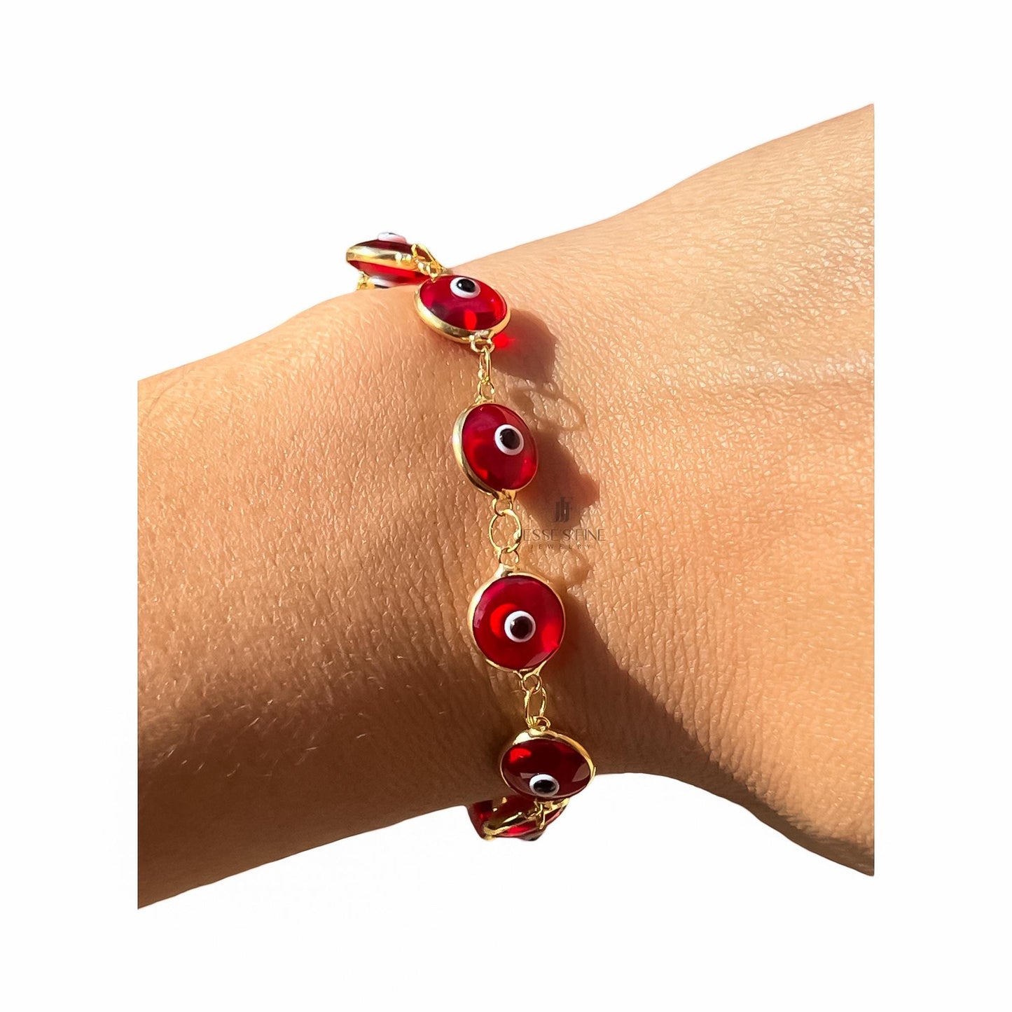 Red Evil eye tennis bracelet gold plated tennis turquoise evil eye bracelet light blue evil eye bracelet dark blue evil eye bezel bracelet